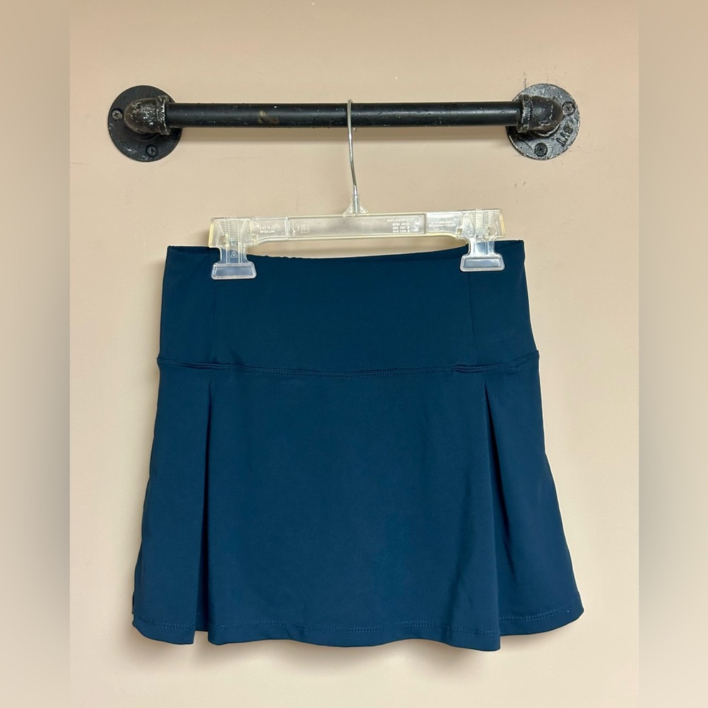 SHEIN Dark Blue Tennis Skirt